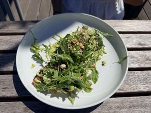 Avocado toast  at Zoku in Vienna