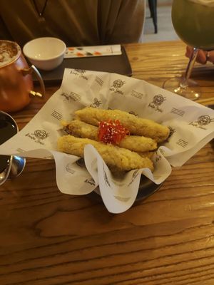 Vegan appatizer at Koala Sushi in Valparaiso