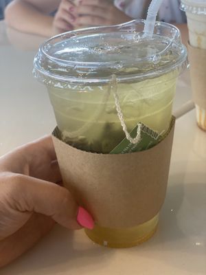 Calamansi Green Tea  at Cafe Rocona in Guam