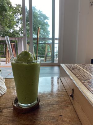   at PRANA Cafe Holistic Food in Koh Tao