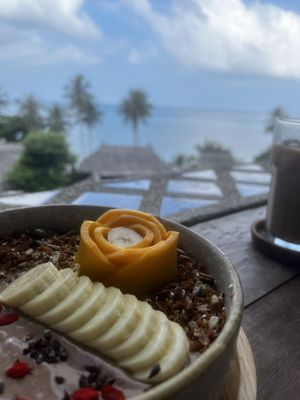   at PRANA Cafe Holistic Food in Koh Tao