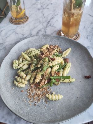 Cavatelli Friarielli e Salsiccia at Plant Bistro in Ubud