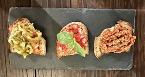 Bruchette Mix  at Plant Bistro in Ubud