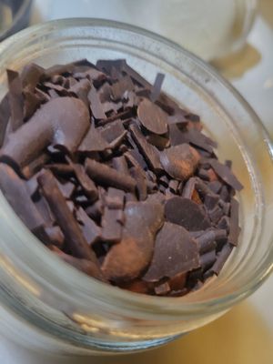 Vegan tiramisu at Plant Bistro in Ubud