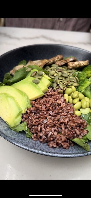 Protein bowl  at Plant Bistro in Ubud