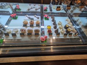 Desserts selection. Amazing at Plant Bistro in Ubud