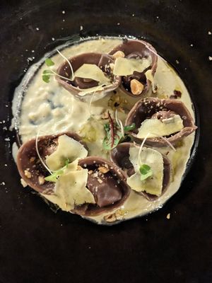 Cacao Tortellini at Plant Bistro in Ubud