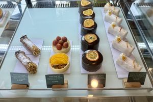 Plant Bistro dessert case 1 #Veganuary at Plant Bistro in Ubud