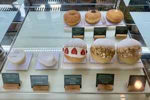 Plant Bistro dessert case 2 #Veganuary at Plant Bistro in Ubud