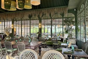 A/C dining room optionn #Veganuary at Plant Bistro in Ubud