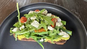 Avocado toast  #Veganuary at Plant Bistro in Ubud