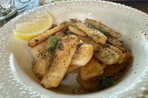 “Calamari"  at Plant Bistro in Ubud