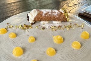 Cannolo Siciliano  at Plant Bistro in Ubud
