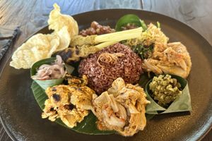 Nasi Campur  at Plant Bistro in Ubud