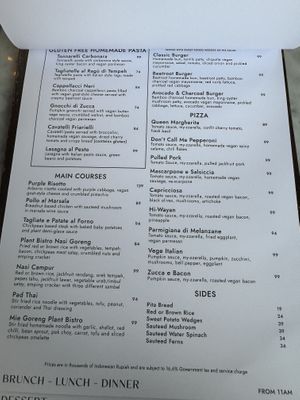   at Plant Bistro in Ubud