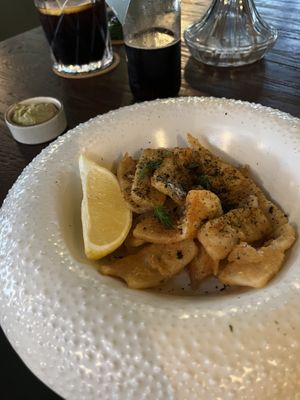 Calamar  at Plant Bistro in Ubud