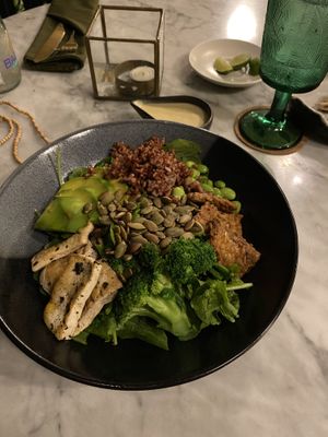 Protein bowl  at Plant Bistro in Ubud