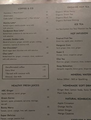  at Plant Bistro in Ubud