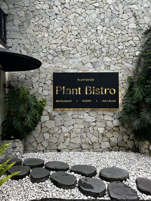 Front of restaurant   at Plant Bistro in Ubud