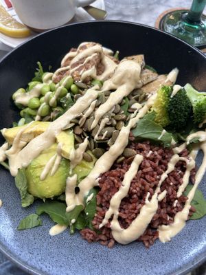 protein bowl  at Plant Bistro in Ubud