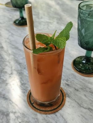 ice tea at Plant Bistro in Ubud