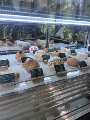 Their pastries all vegan  at Plant Bistro in Ubud