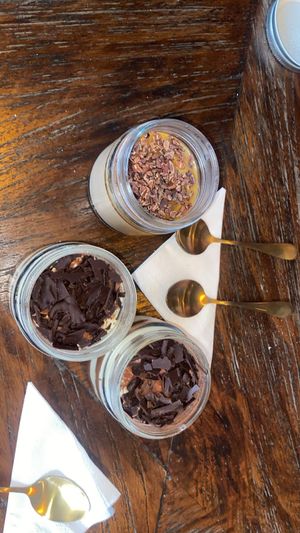 Nutella Tiramisu and Cappuccino Panna Cotta   at Plant Bistro in Ubud