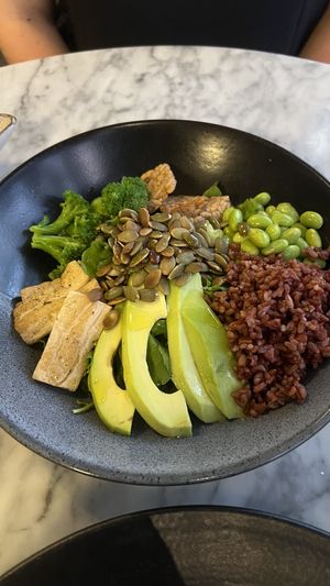 High protein bowl   at Plant Bistro in Ubud