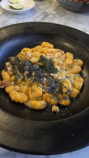 Gnocchi di Zucca - AMAZING!   at Plant Bistro in Ubud