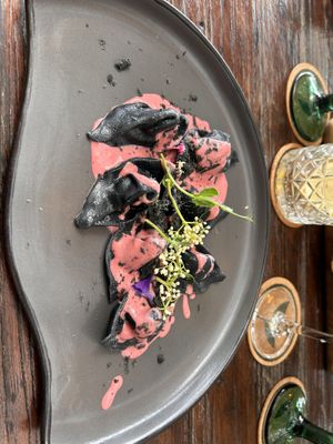 Capellacci neri  at Plant Bistro in Ubud