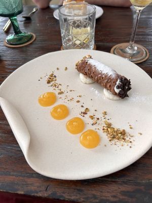 Cannolo  at Plant Bistro in Ubud