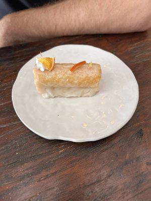 Lemon orange cake  at Plant Bistro in Ubud