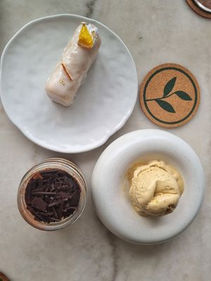 Pistachio icecream  at Plant Bistro in Ubud