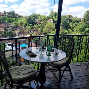 Views at Plant Bistro in Ubud