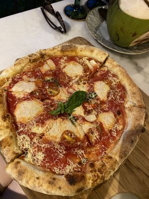 Margherita Pizza  at Plant Bistro in Ubud