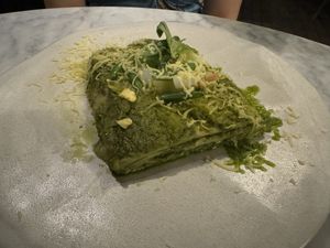 Lasagna  at Plant Bistro in Ubud