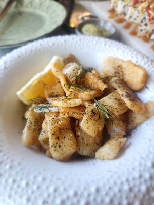 Calamari at Plant Bistro in Ubud