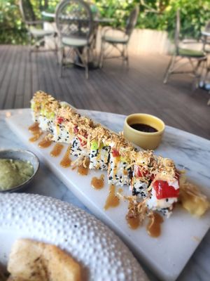 Californian Sushi Roll at Plant Bistro in Ubud