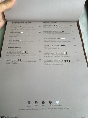   at Plant Bistro in Ubud