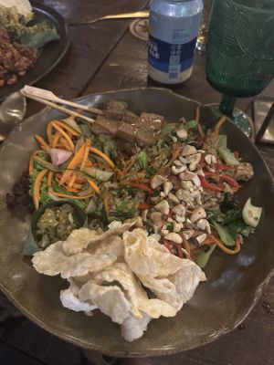 Nasi goreng   at Plant Bistro in Ubud