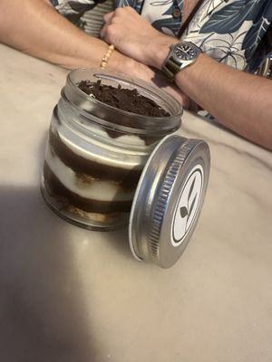 Plant Nutella tiramisu  at Plant Bistro in Ubud