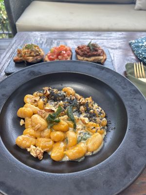 Gnocchi di zucca   at Plant Bistro in Ubud
