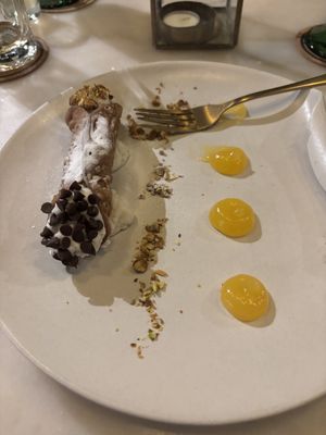 Cannoli   at Plant Bistro in Ubud
