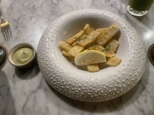 Calamari  at Plant Bistro in Ubud