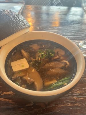 Miso Noodle Soupp  at Plant Bistro in Ubud