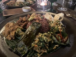 Nasi campur   at Plant Bistro in Ubud