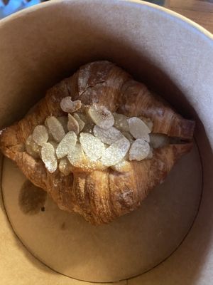 Almond croissant - the best!!!   at Plant Bistro in Ubud