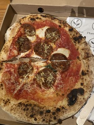 Don’t call me pepperoni   at Plant Bistro in Ubud