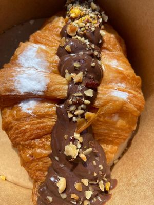 Cornetto cioccolato  at Plant Bistro in Ubud