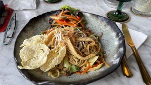 Mie Goreng  at Plant Bistro in Ubud